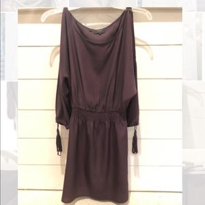 Guess Plum Dress | Cold Shoulder | Size S